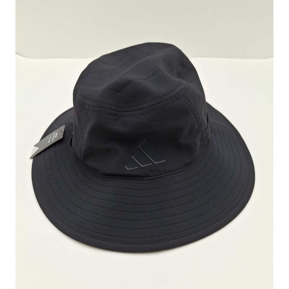 Adidas Climacool Victory Bucket Hat Men UPF 50, Black, One Size, New
